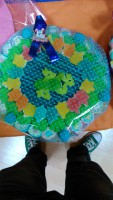 TARTA CHUCHES RANA EN AGUA
